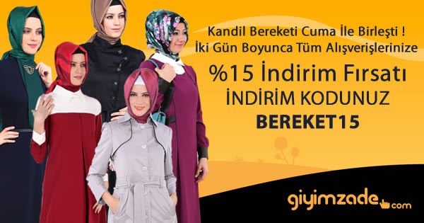 %15 Giyimzade İndirim Kodu