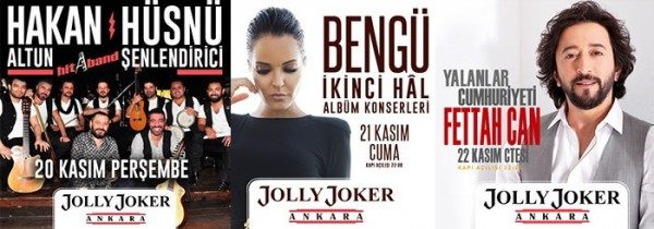 Hakan Altun & Hüsnü Şenlendirici, Bengü ve Fettah Can Konser Biletlerinde %50 İndirim