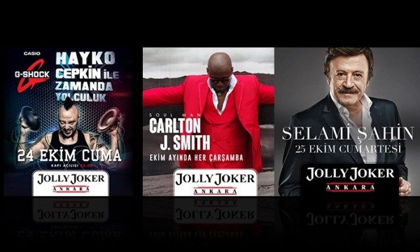 Hayko Cepkin, Carlton J.Smith ve Selami Şahin Konser Biletleri %50 İndirimli