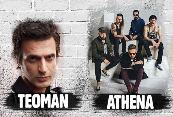 Athena ve Teoman Ankara Konserlerine Biletiniz 22,5 TL