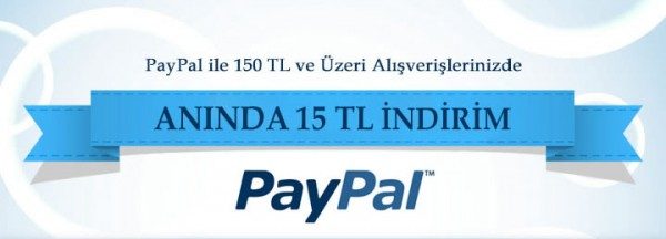 15 TL Anında İndirim