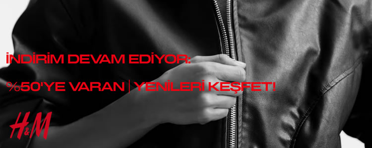 %50'ye Varan İndirim Devam Ediyor!