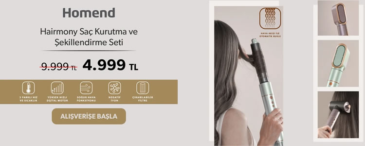 %50 Homend İndirim Kampanyası - Hairmony