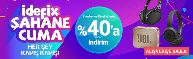 Speaker & Kulaklıklarda %40'a Varan İndirim!