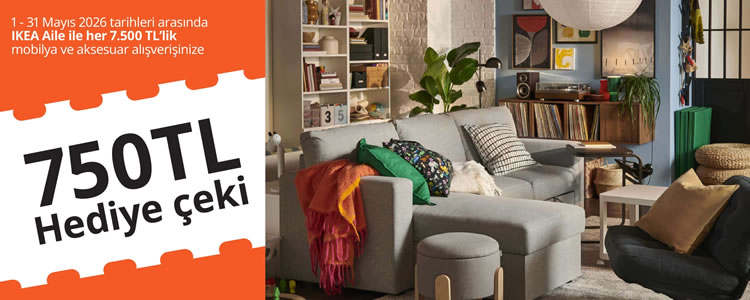 IKEA - 750 TL IKEA Hediye Çeki!