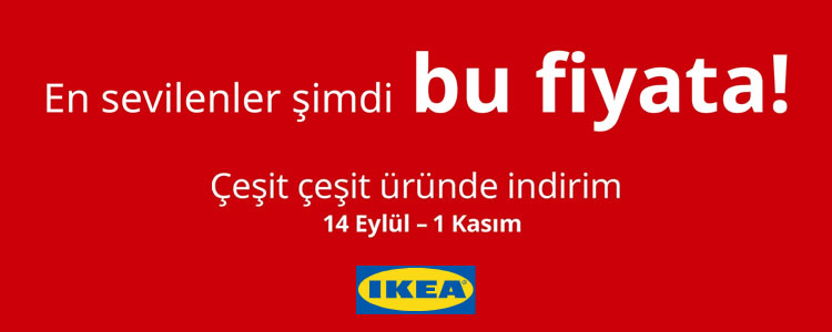 IKEA'nın En Sevilen Ürünlerinde Büyük İndirim