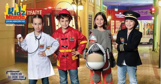 Türkiye'nin İlk Çocuk Şehri KidzMondo'ya İndirimli Giriş