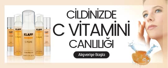 Klapp'ta Cildinizde C Vitamini Canlılığı!
