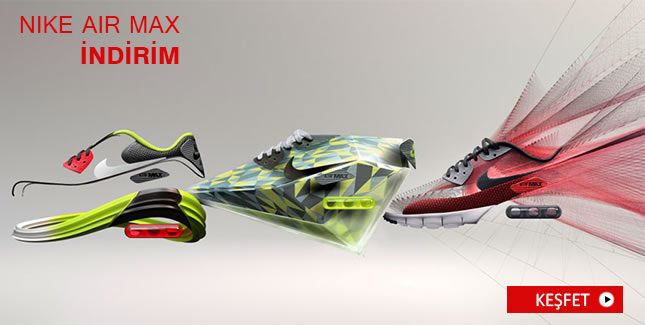Nike Air Max Ürünlerinde %30'a Varan İndirim