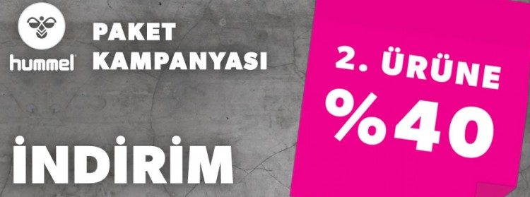 Hummel Ürünlerinde %40 İndirim