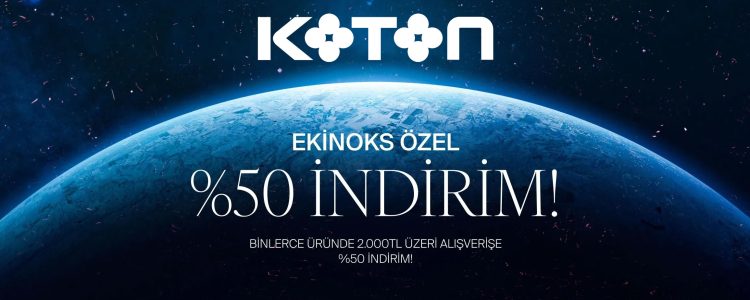 %50 Koton İndirim Kampanyası