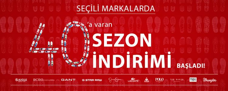 Lidyana'da %40'a Varan Sezon İndirimi