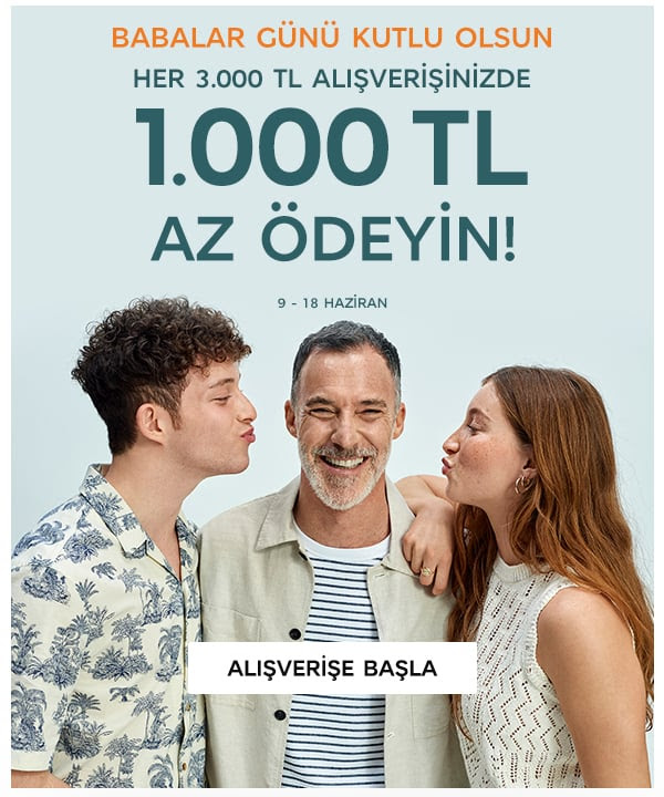 Marks & Spencer'da 1.000 TL Babalar Günü İndirimi!