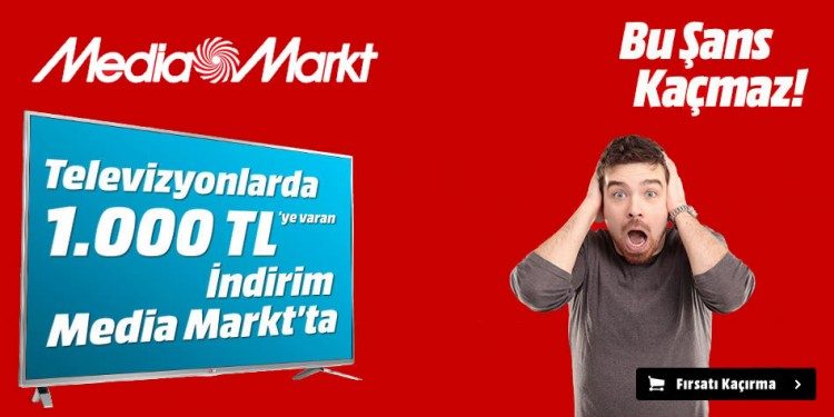 1000 TL Media Markt İndirim Kuponu