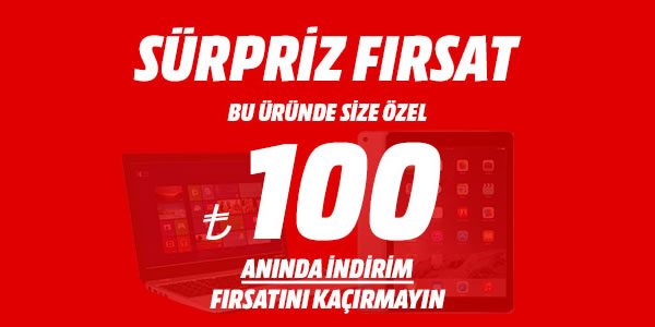 100 TL Media Markt İndirim Kuponu