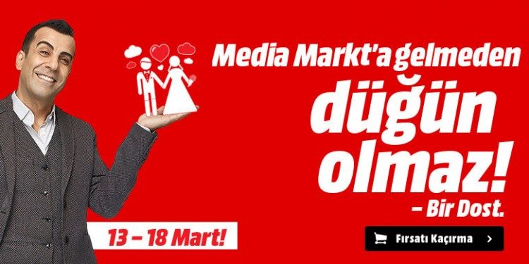 Media Markt'a Gelmeden Düğün Olmaz
