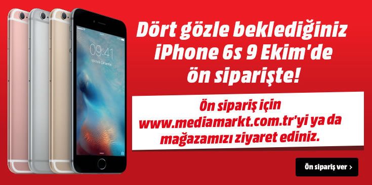 iPhone 6s ve iPhone 6s Plus Ön Siparişi Başladı!