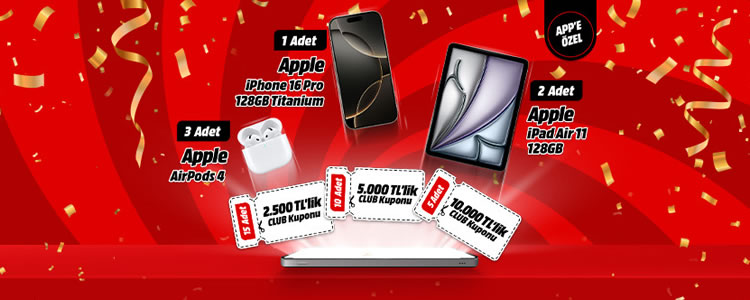 MediaMarkt CLUB ile APP'ten Alışveriş Yap, Kazan!