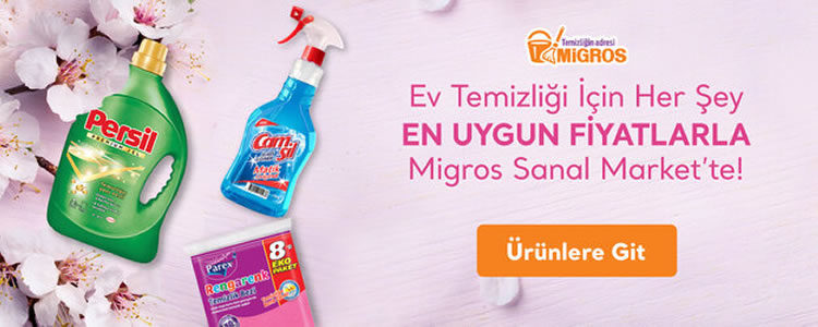 Ev Temizliği İçin Her Şey En Uygun Fiyatlarla