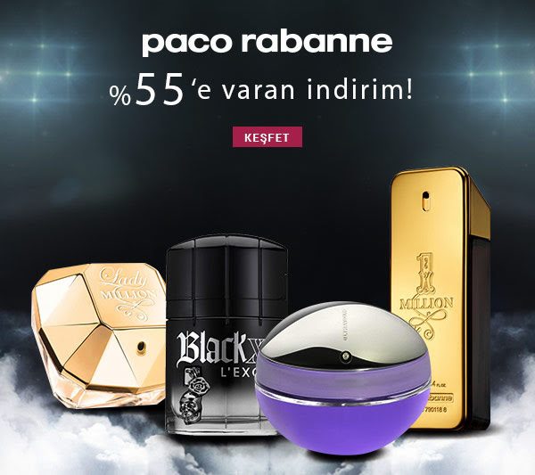 Paco Rabanne Parfümlerde MissPera İndirimi