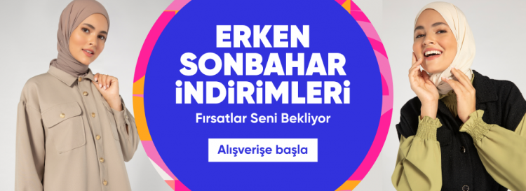 Modanisa'da Yeni Sezon İndirimleri!
