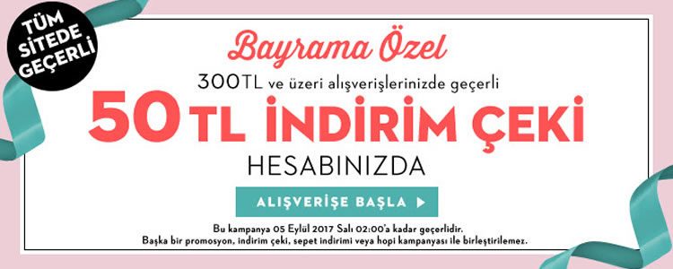 50 TL Morhipo Hediye Çeki