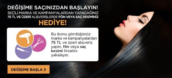 Morhipo'dan Fön veya Saç Kesimi Hediye!