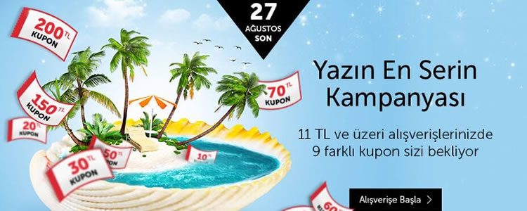 10 TL - 200 TL Arasında 9 Farklı n11 İndirim Kuponu Birarada!