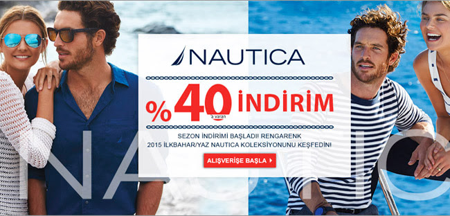 %40 Nautica Sezon İndiriminde Son Günler