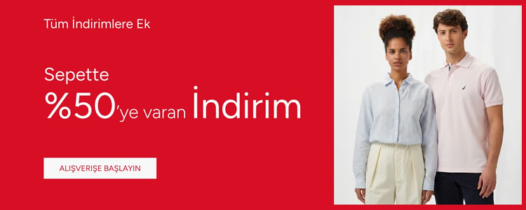 Nautica - %50 Nautica İndirim Kampanyası