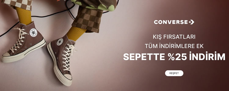 %25 Converse İndirim Kampanyası