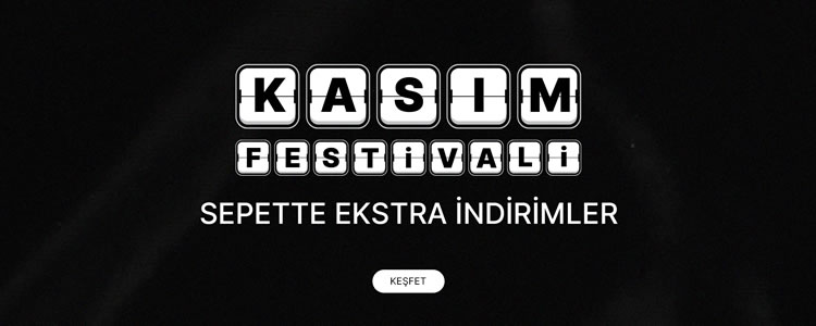 Occasion Kasım Festivali: Sepette Ekstra İndirimler