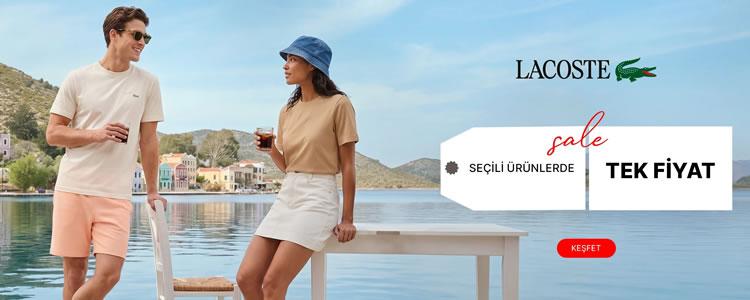 Lacoste Tek Fiyat Fırsatı