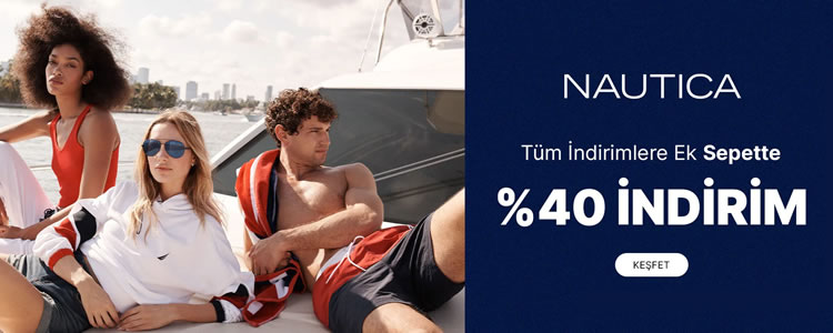 Nautica'da Büyük İndirim