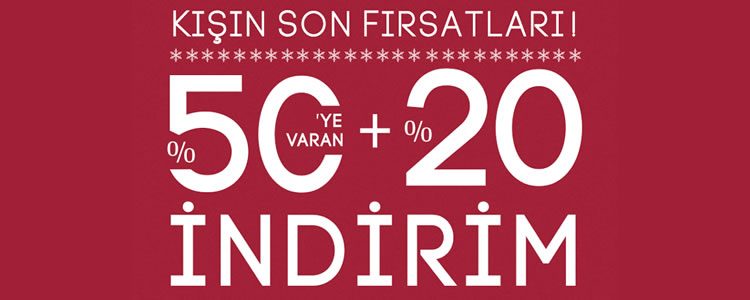 %50 + %20 Pierre Cardin İndirim Kampanyası