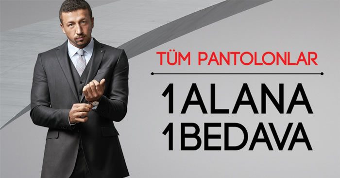 Pierre Cardin pantolonlarda 1 alana 1 bedava