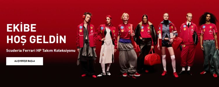 Puma x Scuderia Ferrari HP ile Ekibe Hoş Geldin!