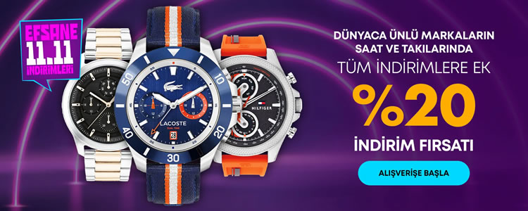 Saat ve Saat - Efsane 11.11 İndirimleri