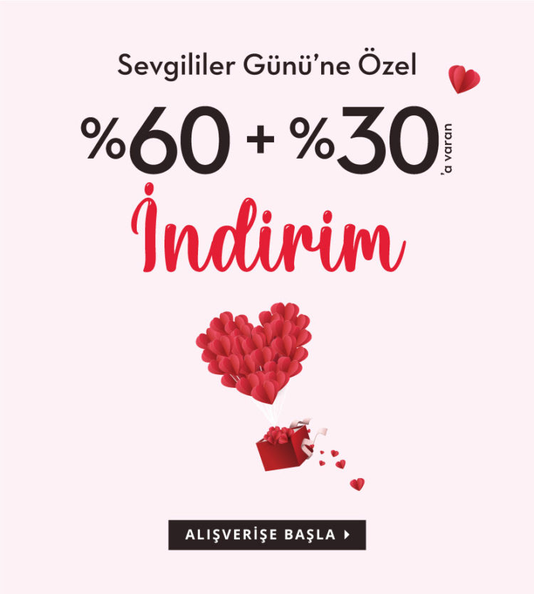 Saat & Saat'te %60+%30 Sevgililer Günü İndirimi!