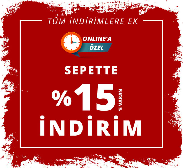 Saat & Saat'te Ekstra %15'e Varan İndirim Başladı!