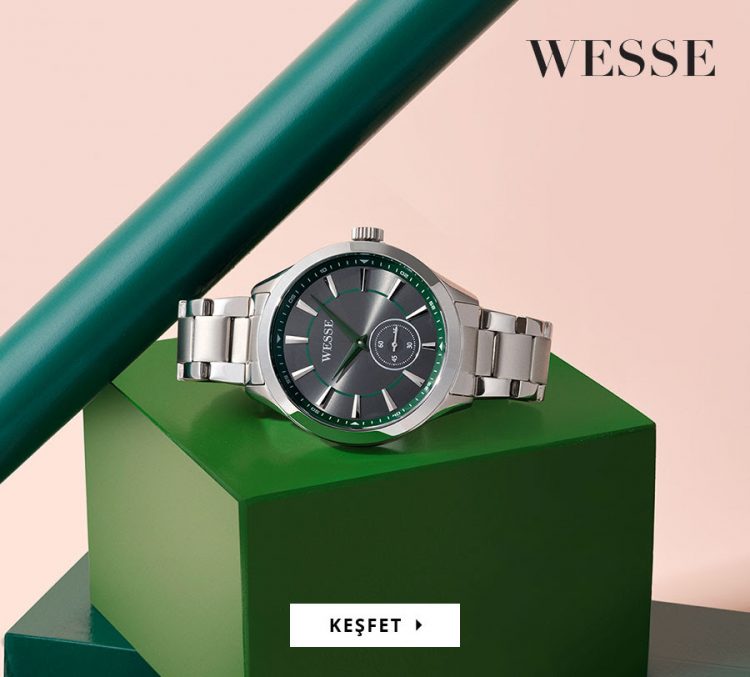 Saat & Saat'te Yeni Wesse Saatler Şimdi Stoklarda!