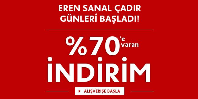Sanal Çadır Günleri Başladı