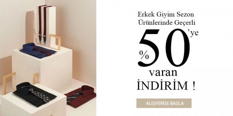 %50'ye Varan Sarar Sezon İndirimi
