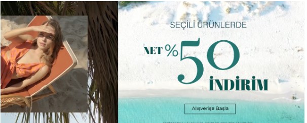 Setre'de Net %50 İndirim!