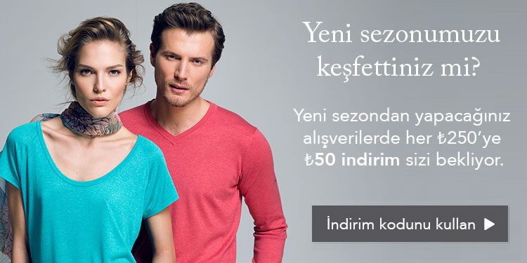50 TL Silk and Cashmere İndirim Kuponu