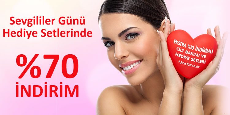 Sevgililer Günü Hediyelerinde %70 İndirim