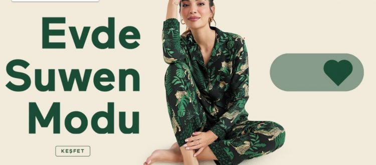 Suwen'de Ev Giyim Ürünlerinde Net %50 İndirim!