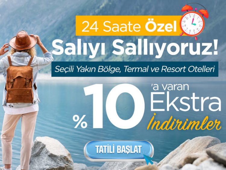Tatilsepeti.com'da Otellerde %10 Ekstra İndirim!
