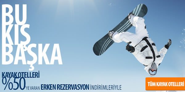 Kayak Otellerinde %50'ye Varan İndirim