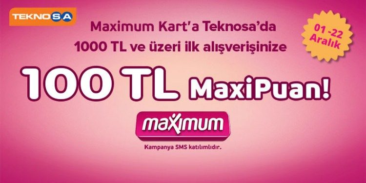 100 TL MaxiPuan Hediye